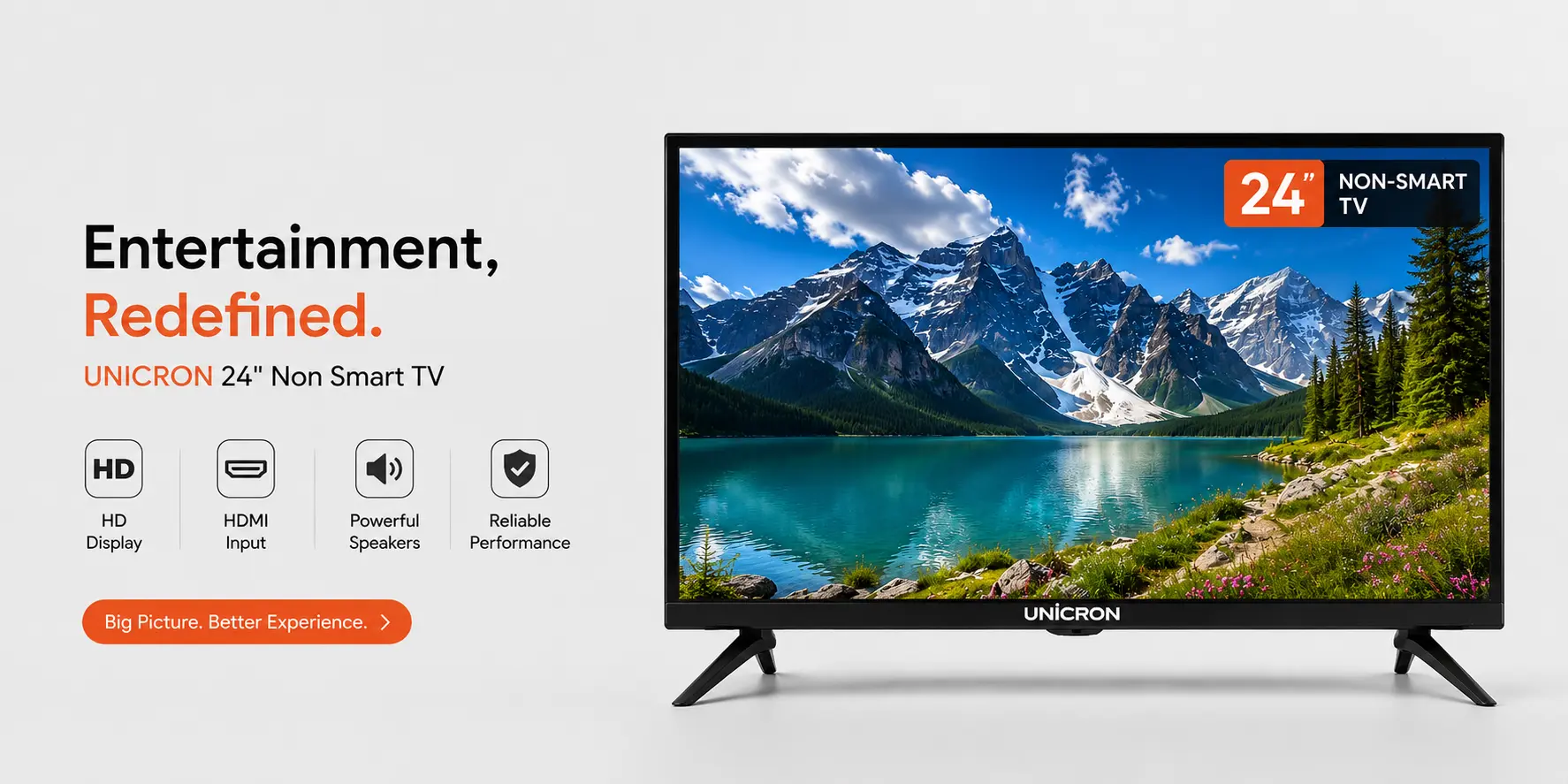 24 Inch HD LED TV